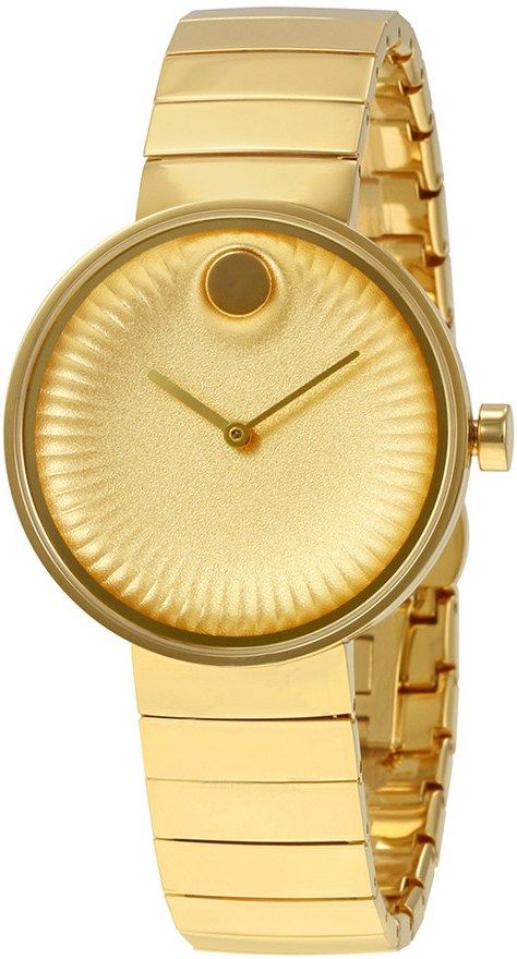 Movado Edge Yellow Gold Women's Watch 3680014